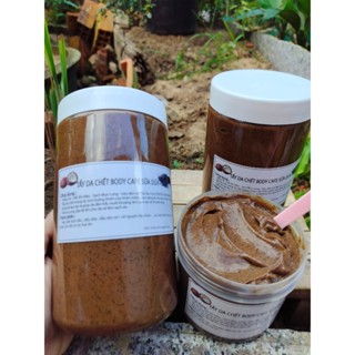 Tẩy da chết body cafe sữa dừa có hạt cà phê 1kg