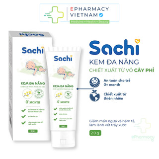 Kem Đa Năng SACHI Hỗ Trợ Giảm Hăm Da, Khô Da, Làm Dịu Bỏng, Nhanh Lành Vết Thương, Tuýp 20g