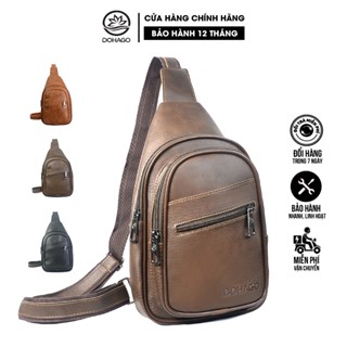 Túi Đeo Chéo Da DOHAGO Kiểu Dáng Hột Xoài Đa Năng Tiện Dụng - TDC08