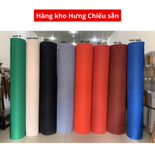 Thảm nỉ trải sàn, văn phòng nỉ hoa, nỉ trơn 5mm và 3mm - Hưng Chiếu ED22