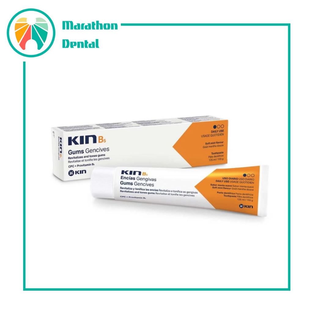 Kem Đánh Răng KIN B5 Ngừa Viêm Nướu Tuýp 125ml | Marathon Dental
