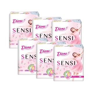 COMBO 6 GÓI BVS DIANA SENSI SIÊU MỎNG CÁNH 8 (MẪU MỚI)