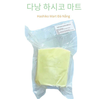  Phô mai Mozzarella làm phô mai que  pizza dạng khối 500g 