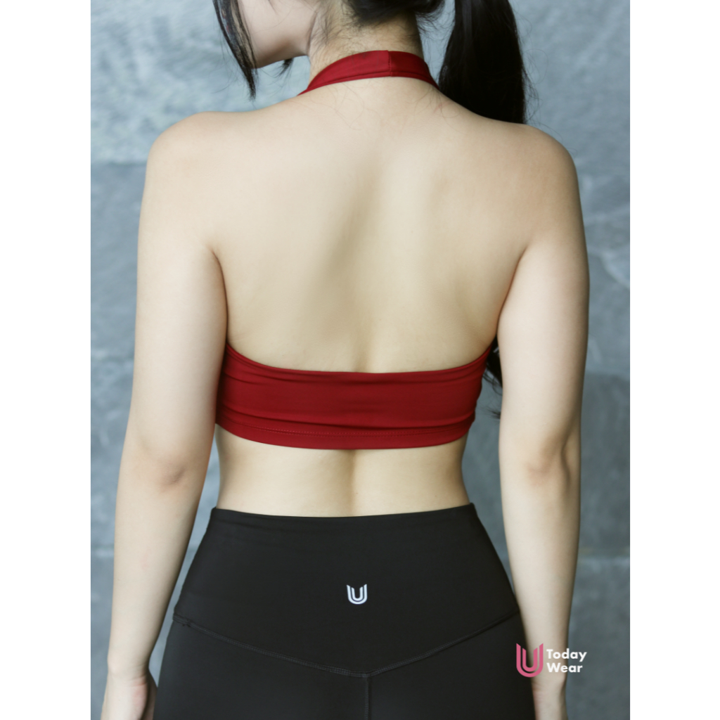 Áo bra cổ yếm Mia Top Today U Wear hở lưng tập gym yoga sexy nâng đỡ vòng 1 | BigBuy360 - bigbuy360.vn