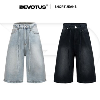 [NEW] Quần Short Ngắn Jeans Devotus Form Unisex Ống Rộng Qua Gối - BASIC SHORT JEANS