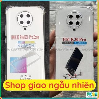 Ốp lưng Xiaomi Redmi K30/ K30 Pro/ K30 Pro Zoom dẻo trong suốt, chống sốc viền gồ bảo vệ cam cao cấp, bền đẹp