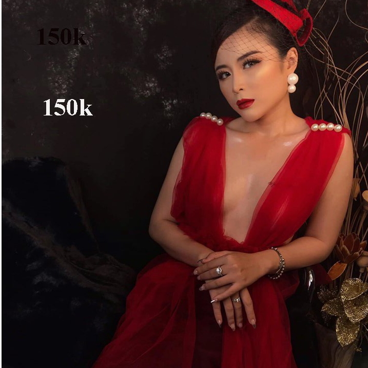 Váy voan chụp hình studio