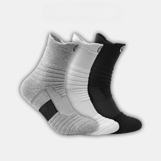 Tất nam thể thao dày dặn gân ma sát chuyên dụng dành cho nam chạy bộ, bóng đá, bóng rổ, đi xe đạp khử mùi hôi cực tốt