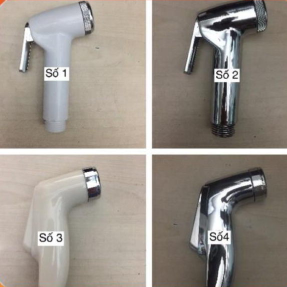 VÒI XỊT VỆ SINH, ĐẦU VÒI XỊT VỆ SINH TOILET CAO CẤP MẠ CROME VÀ CÁC LOẠI ĐẦU XỊT TOILET KHÁC