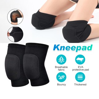 (1 đôi) Băng Bảo Vệ Đầu Gối Có Miếng Đệm Đầu Gối Dày Giúp Hạn Chế Chấn Thương Lên Khớp Gối