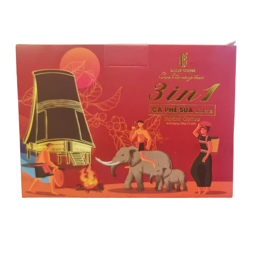 Cà phê hòa tan Enjoy Coffee (12 gói/ hộp)