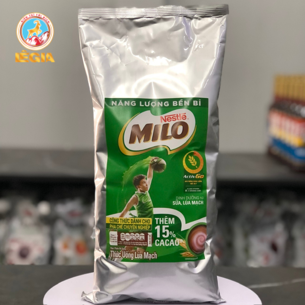 BỘT MILO NGUYÊN CHẤT - TÚI 1KG CHUYÊN DÙNG PHA MILO DẦM, SỮA MILO