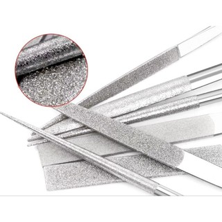 Dũa dẹp kim cương nhỏ bộ - 4 cây...