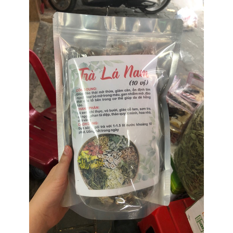 Trà Lá Nam 10 Vị (gồm 10 gói nhỏ)