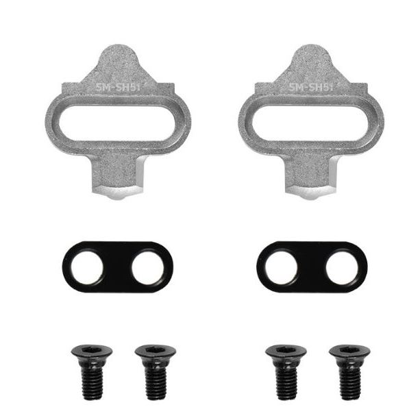 Bộ cleat pedal xe đạp MTB SPD SH51 / SH56 cho pedal can Shimano