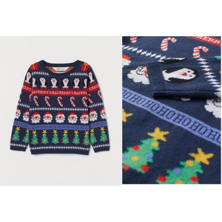  Áo len Noel Hm bé trai bé gái dư xịn 