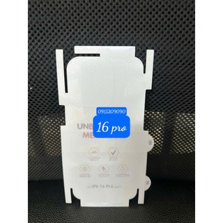 Dán ppf nhám AG chống bám vân tay iphone ip16,16pro,16plus,16promax, xr ( Full mặt sau )