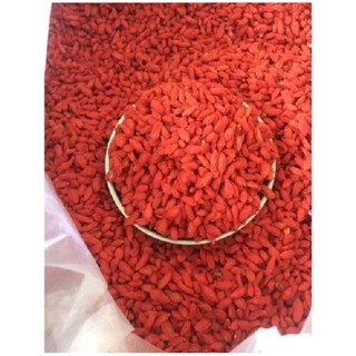  Kỉ tử mộc -  kỉ tử đỏ khô hạt to sạch gói 100 g siêu nhiều   Organic   