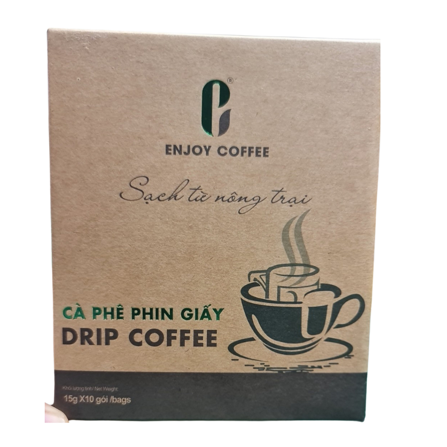 Cà phê túi lọc phin giấy Enjoy Coffee