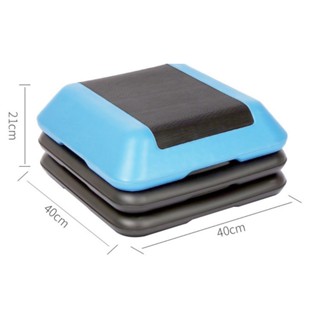Bục nhảy aerobic vật liệu ABS chịu lực, kích thước 40x40x20cm