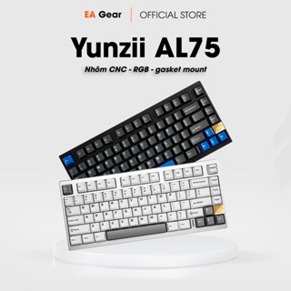 Bàn Phím Cơ AL75 Nhôm CNC, 3 Modes, Mạch Xuôi Hotswap - EA Gear