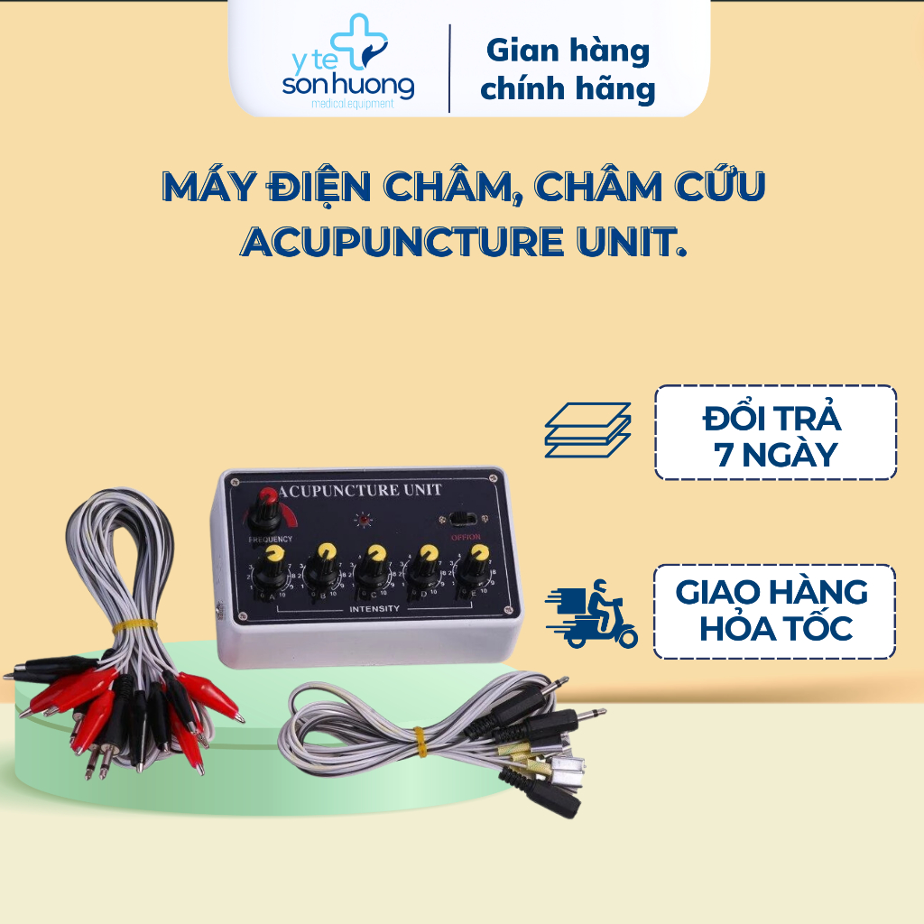 Máy điện châm, châm cứu Acupuncture Unit.