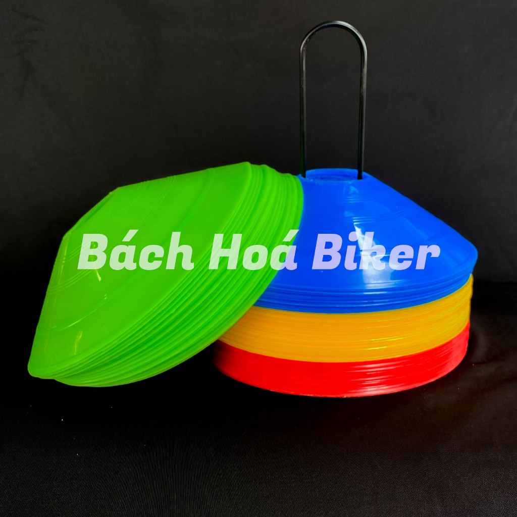 Cone - Chướng ngại vật, Cone tập luyện thể thao, Cone tập xe, Nấm Chiến Thuật Bóng Đá, Nấm Tập bóng 