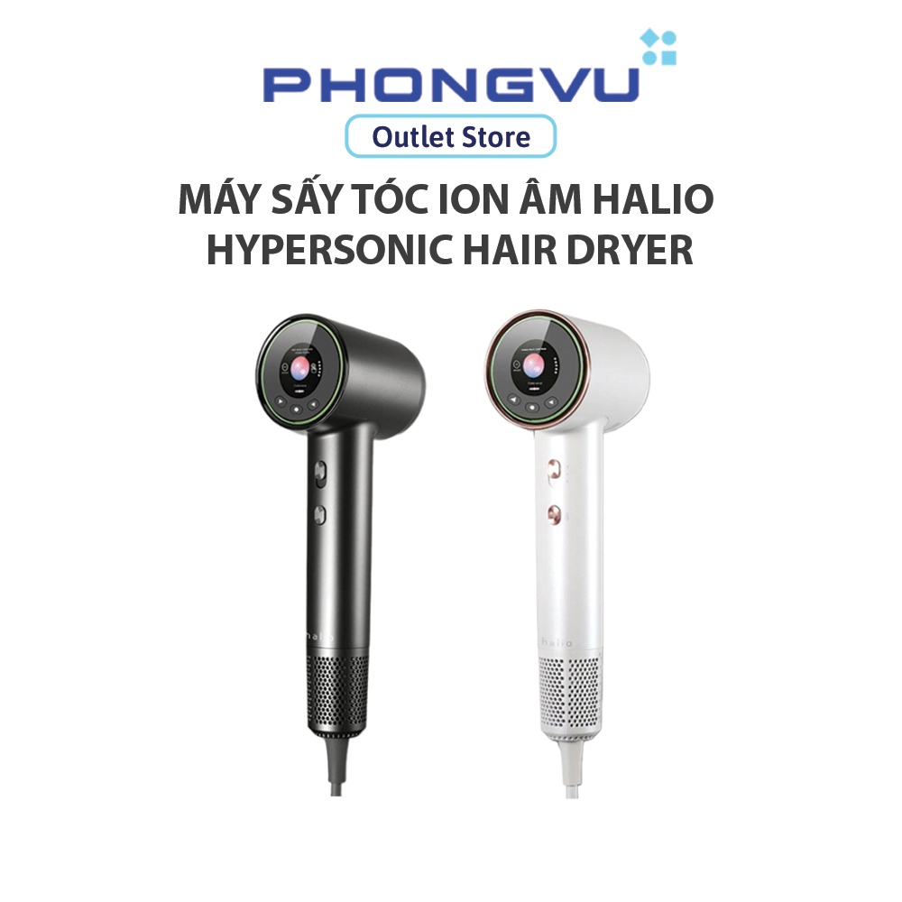 Máy Sấy Tóc Ion Âm Halio Hypersonic Hair Dryer - Bảo hành 12 tháng