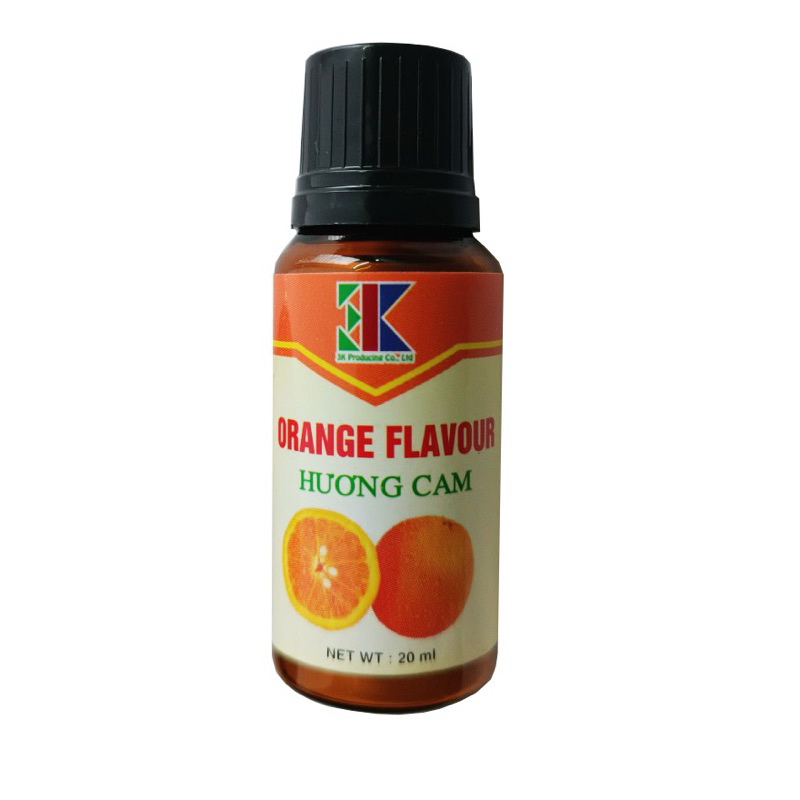 Hương Tạo Mùi Thực Phẩm 3k 20ml (Hương Cam, Lá Dứa, Sầu Riêng, Thơm, Dâu, Chuối)