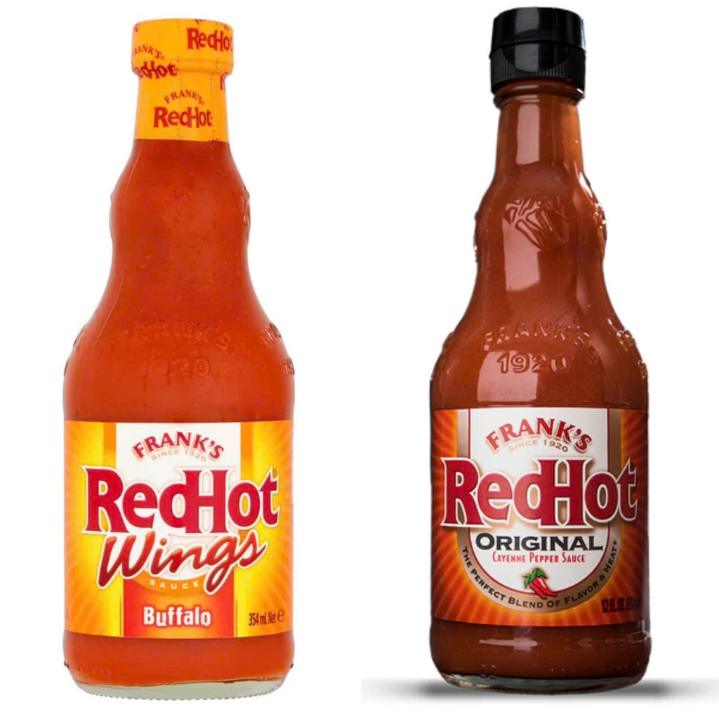 Xốt ớt Frank's Red Hot Original & Wings Buffalo 354ML
