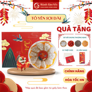Tổ Yến Sào Tinh Chế Sợi Dài Nguyên Chất Thành Tâm Yến - Khánh Hòa Chính Hãng - Tặng set đồ chưng