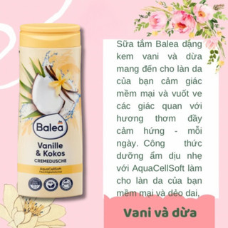 SỮA TẮM CỦA ĐỨC BALEA ĐỨC 300ml