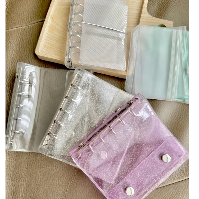 Bìa sổ còng Planner A8 / M5 5 lỗ nhựa dẻo