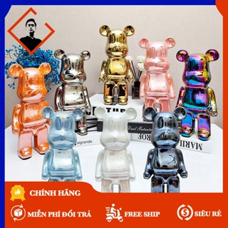   Hàng loại A  28cm 35cm Tượng Mô Hình Gấu BEARBRICK Gốm sứ Mạ điện Tráng men cao cấp 