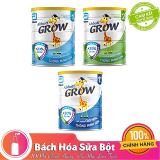  Sữa Bột Abbott Grow số 0+ 1+ - 850g 