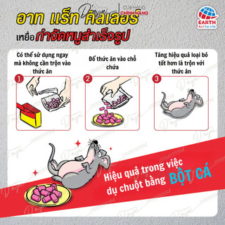 Thuốc Diệt Chuột ARS RAT KILLER 80g - Thái Lan