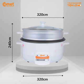 [KHO HCM] Nồi lẩu điện 3.5L COMET - CM7732