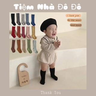 Tất vớ dài bắp chân thu đông Weimu cho bé trai bé gái unlisex nhiều màu sắc Hàn Quốc phối đồ siu xinh 0-3Y