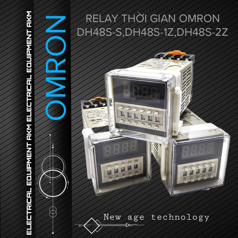 Rơ Le Thời Gian DH48S-S DH48S-1Z DH48S-2Z Tặng Kèm Đế