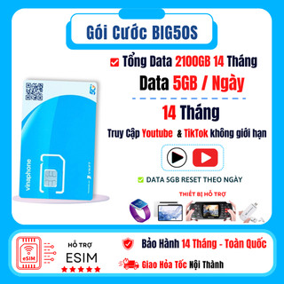 Sim Data VD89 Vinaphone Miễn Phí 720GB Và Gọi 12 Tháng