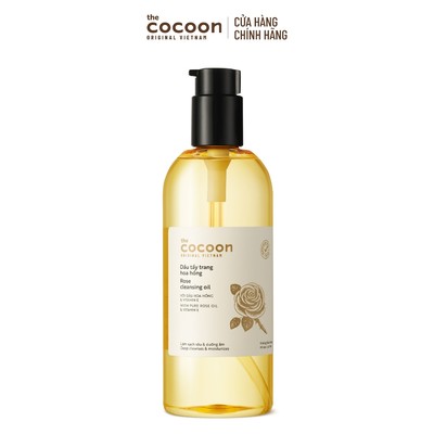 HÀNG TẶNG KHÔNG BÁN - Dầu tẩy trang hoa hồng Cocoon tẩy sạch makeup chuyên nghiệp & dưỡng ẩm 310ml