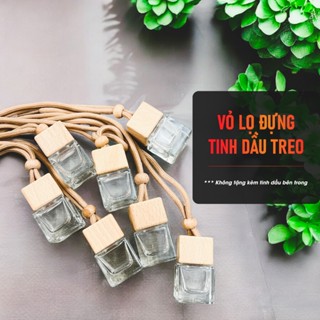 Vỏ lọ đựng tinh dầu treo làm thơm phòng, khử mùi dùng chiết tinh dầu vào treo xe, toilet, tủ quần áo, nhà vệ sinh