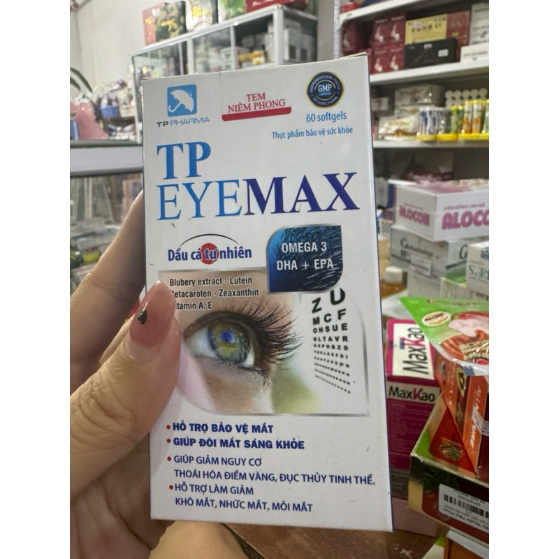 Tp eyemax-bổ mắt sáng mắt lọ 60 viên