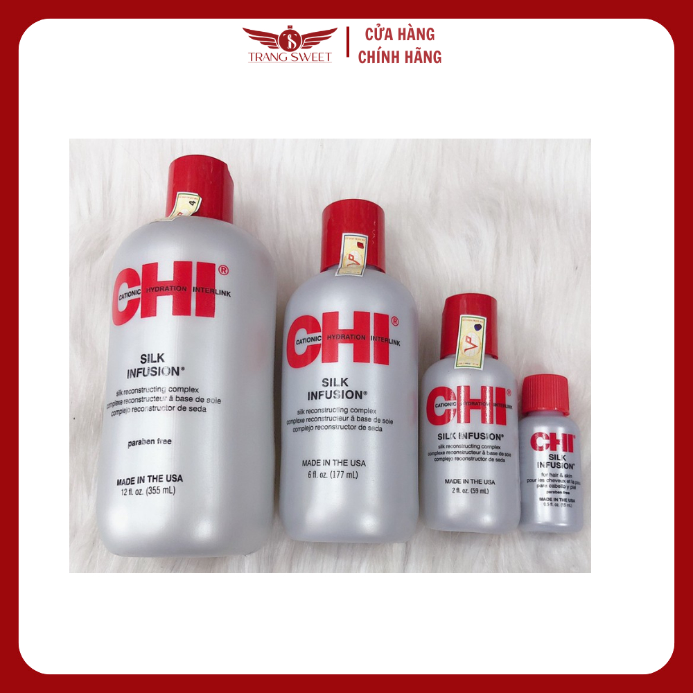 Tinh Dầu Dưỡng Tóc CHI Silk Infusion 177ml