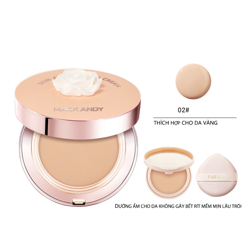 Phấn Nước Trang Điểm Che Khuyết Điểm Hỗ Trợ Lớp Nền Mềm Mịn Lì Và Lâu Trôi Thấm Nước Tặng kèm lõi