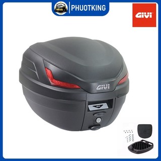 Thùng givi b27n chính hãng tặng kèm đé nhựa givi mp60n