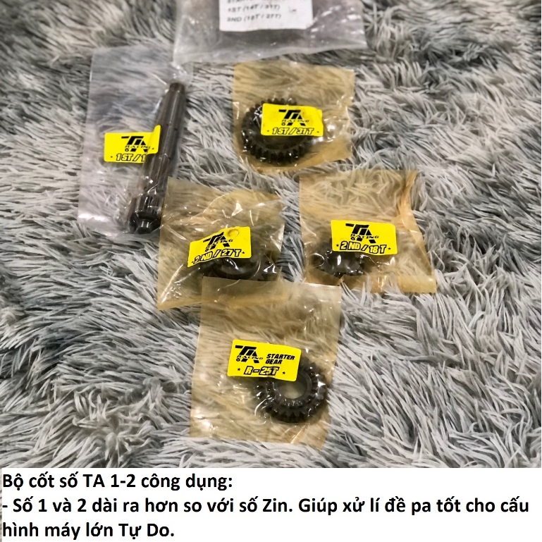 Bộ cốt số đấu 1.2 TA dành cho xe Dream Wave 100