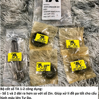 Bộ cốt số đấu 1.2 TA dành cho xe Dream Wave 100