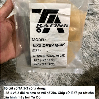 Bộ cốt số đấu 1.2 TA dành cho xe Dream Wave 100