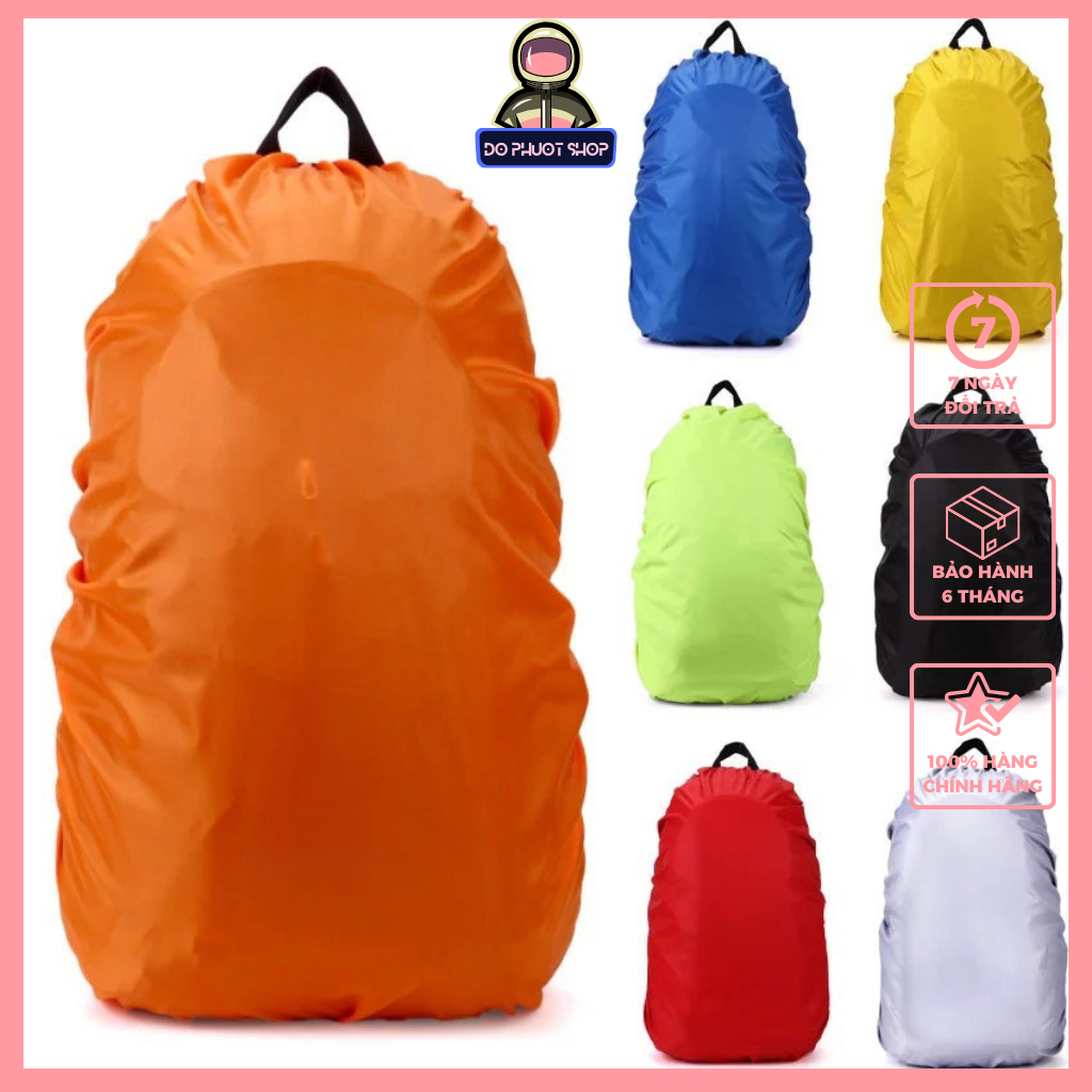 Áo Trùm Balo Chống Nước (35-50L) , Túi Trùm Balo Chống Nước , Chống Bụi